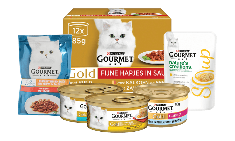 aanbieding gourmet kattenvoer