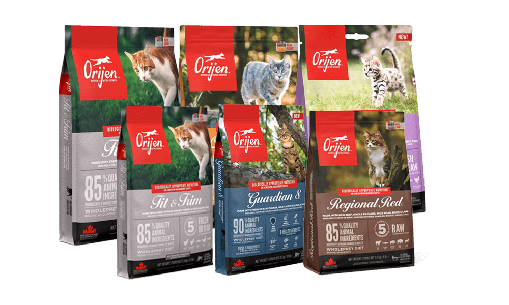 Orijen kattenvoeding in de aanbieding