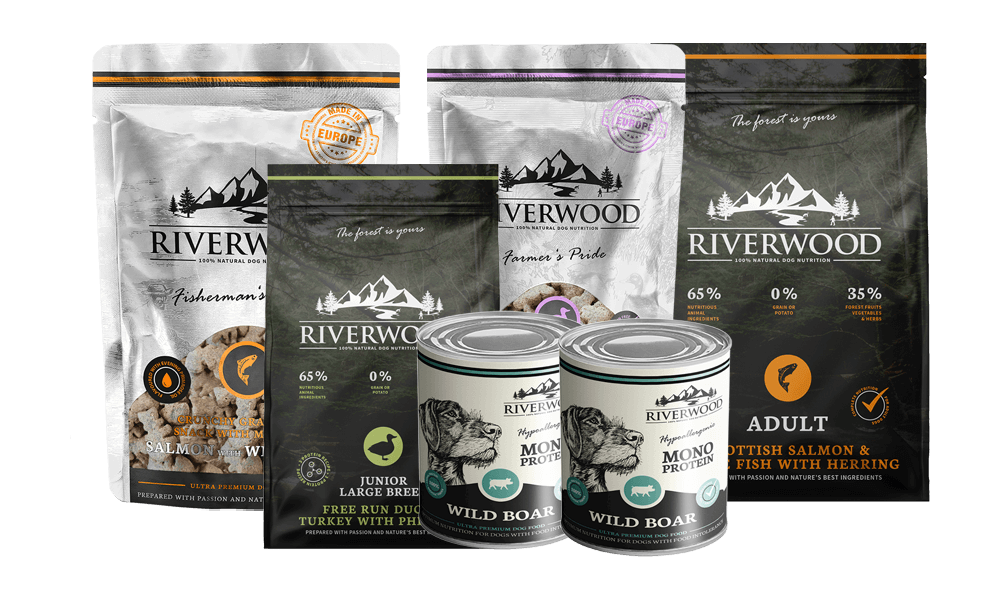 Riverwood hondenvoeding aanbieding